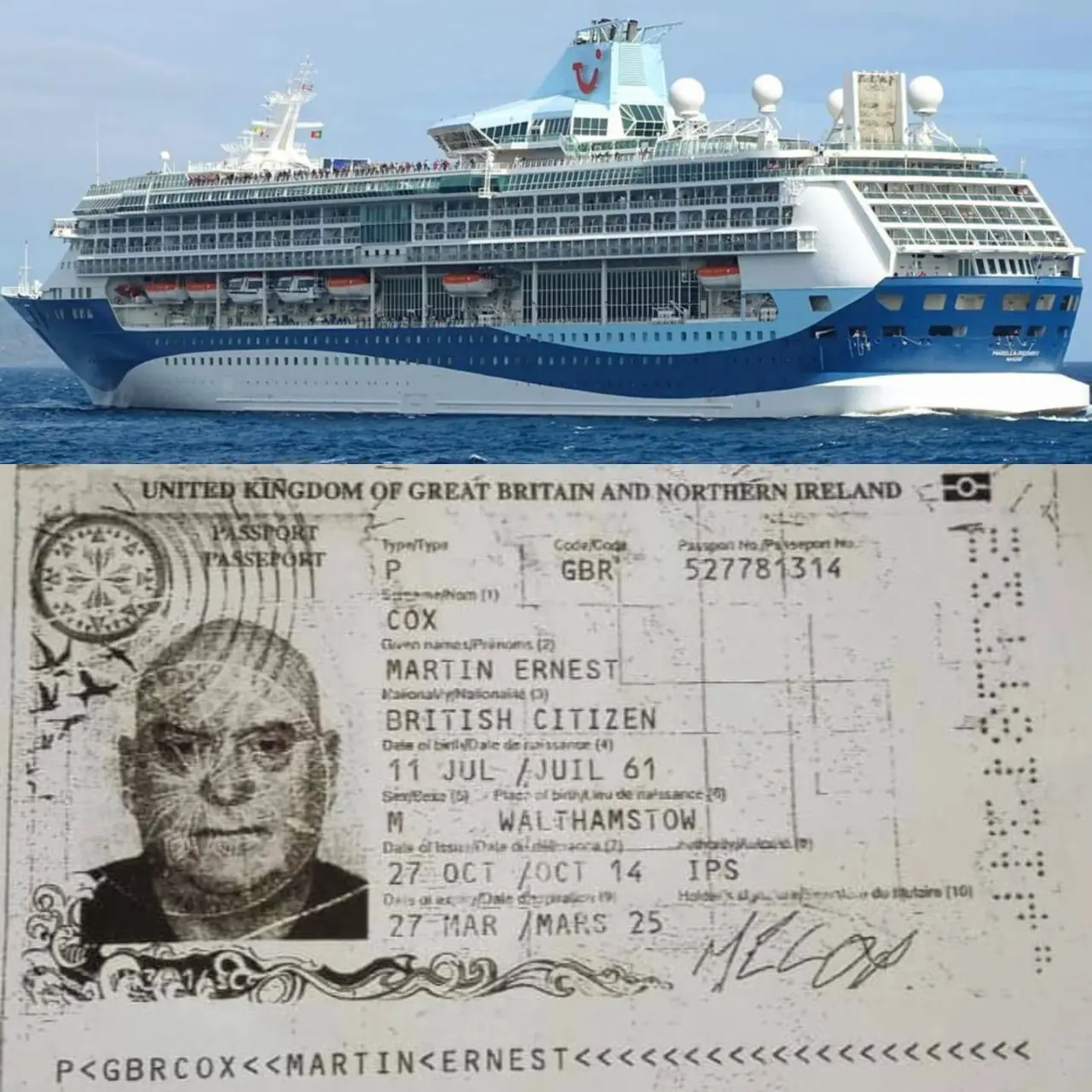 Muere turista a bordo de crucero que hizo escala en Puerto Plata