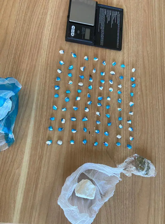 Apresan 56 personas y ocupan 188 porciones de droga