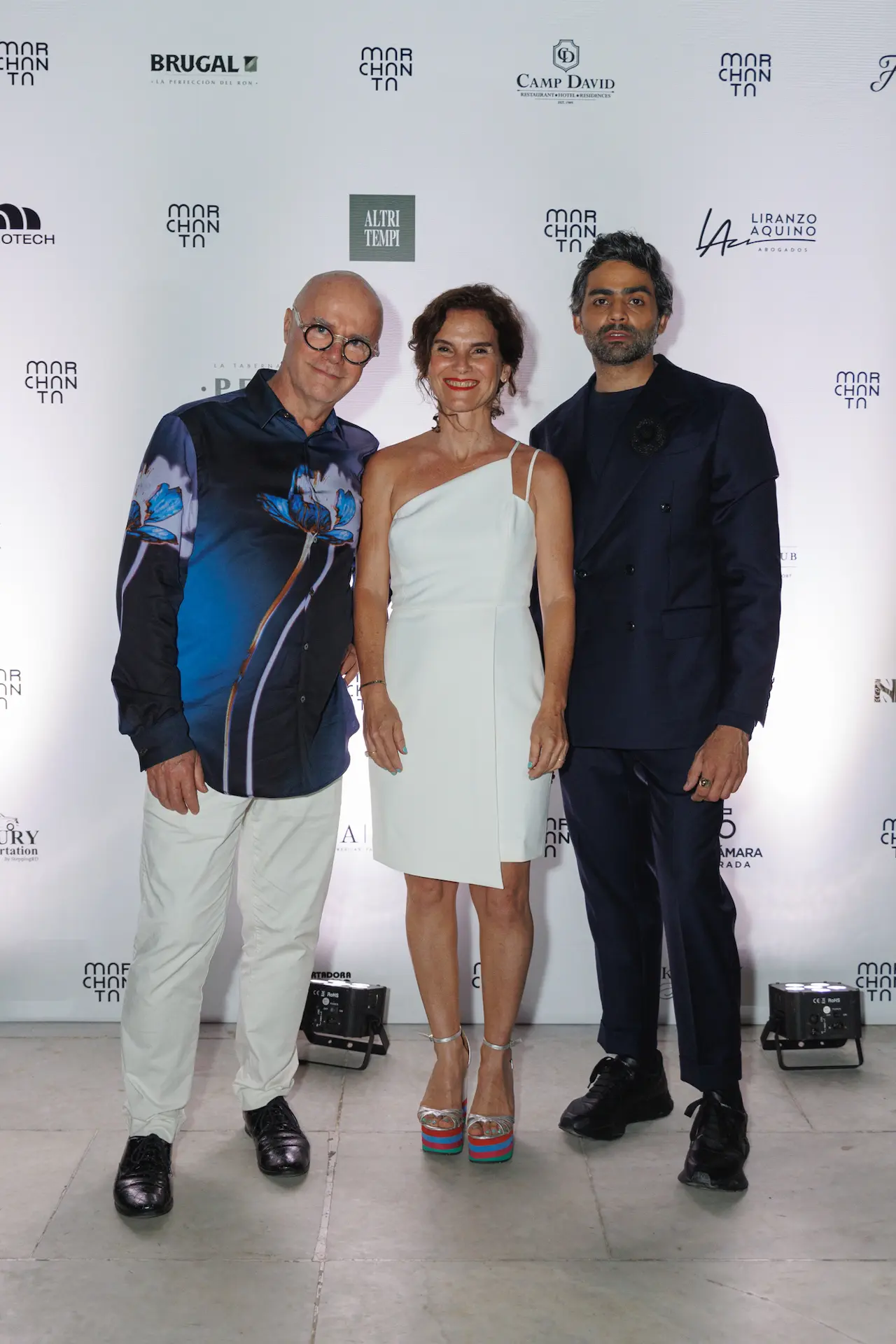 Bertrand Duchaufour, Raquel Paiewonsky y Raylin Díaz. FUENTE EXTERNA