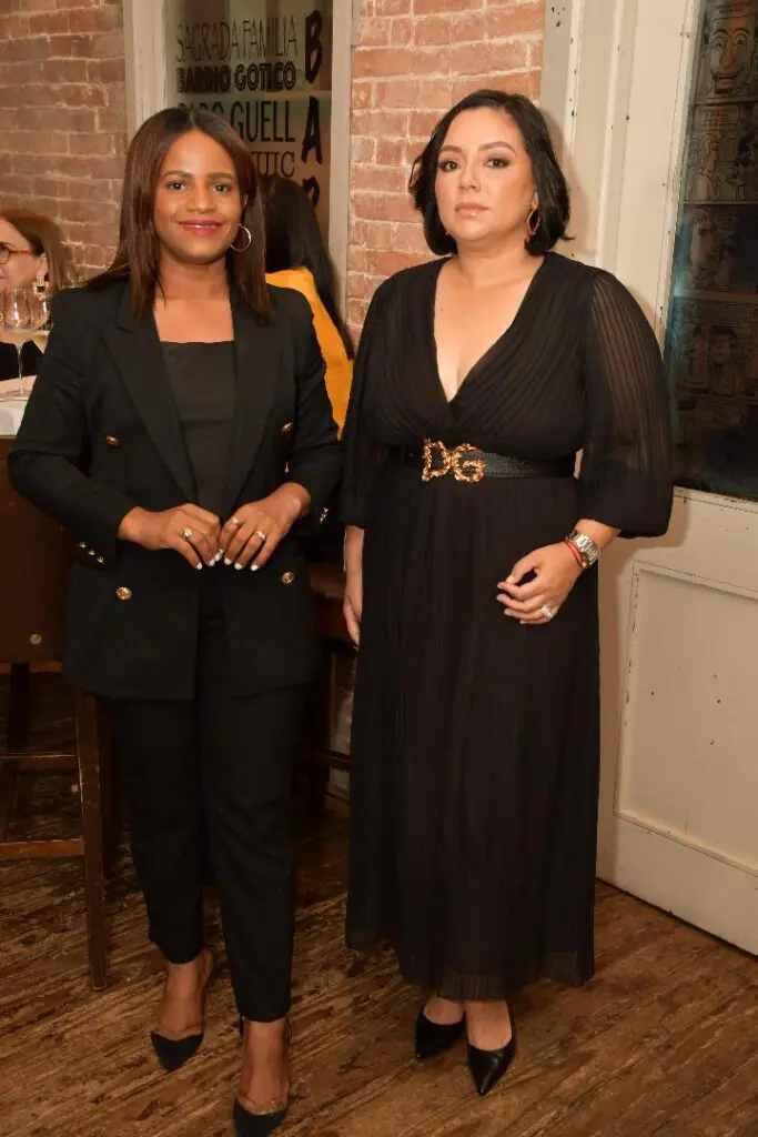 Millizen Uribe y Gina Almonte.