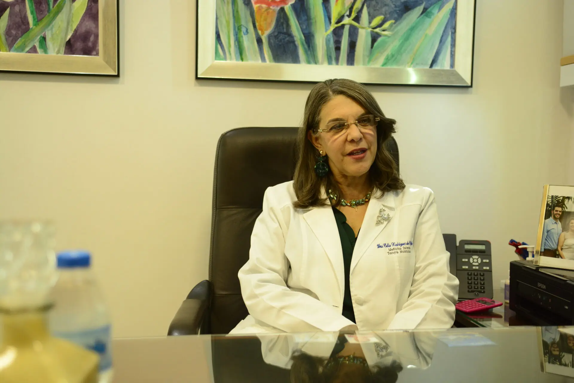 La doctora Celia Rodríguez afirma que hacer el bien ha sido su filosofía de vida. CHARLI MARTÍN