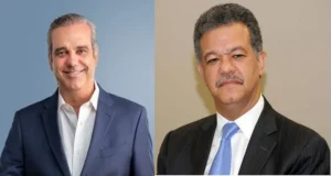 Presidente Luis Abinader y el ex presidente Leonel Fernández