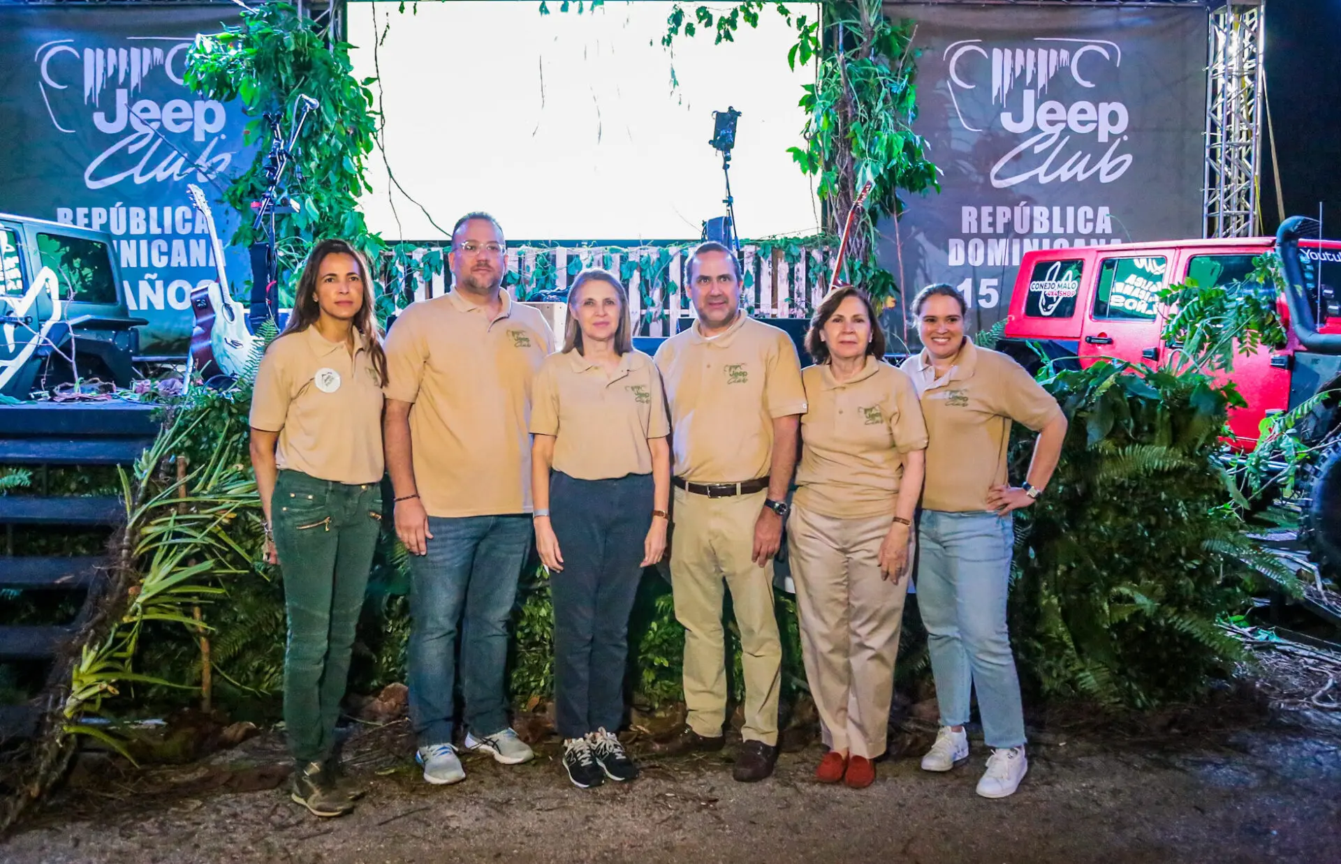 Diana Ramos, Ramón González, Clara Reid, Donald Pimentel, Georgia Anne Reid y Sophie Frankenberg. FUENTE EXTERNA