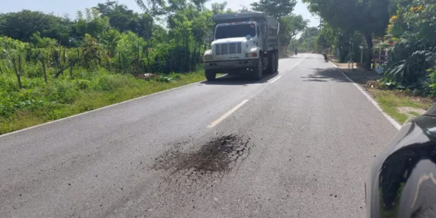 Niña perdió la vida atropellada por un camión en Dajabón