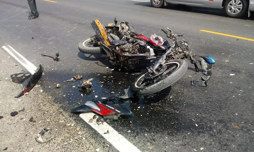 Motocicletas protagonizaron la mayoría de accidentes en Nochebuena y Navidad FOTO: FUENTE EXTERNA