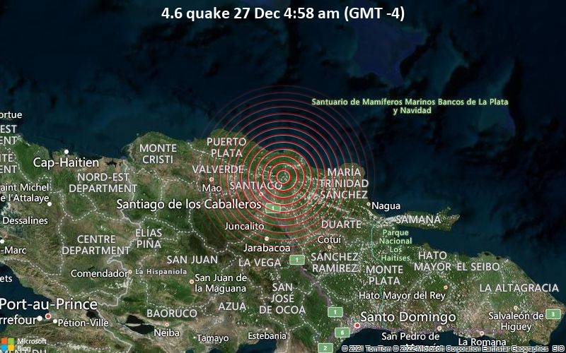 Se registra sismo en horas de la madrugada en el país