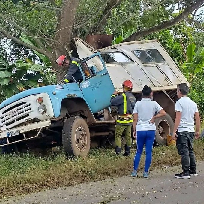 Accidente en Cuba. Foto: Fuente externa