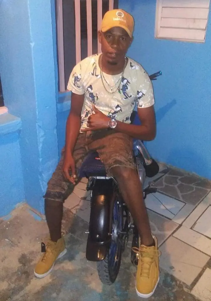 Robert José Feliz Corporan antes del de su tragedia
