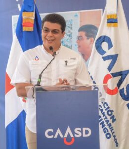 Felipe Suberví, director de la Corporación del Acueducto y Alcantarrillado de Santo Domingo CAASD