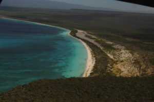 Bahía de las Águila, Pedernales. Foto de archivo