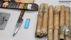 Policía brasileña detuvo a hombre con cuchillo en el acto de Lula
