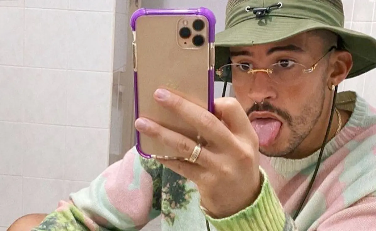 El celular de Bad Bunny