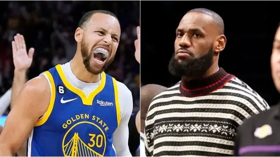 El récord histórico de Curry mientras LeBron veía la derrota de Lakers