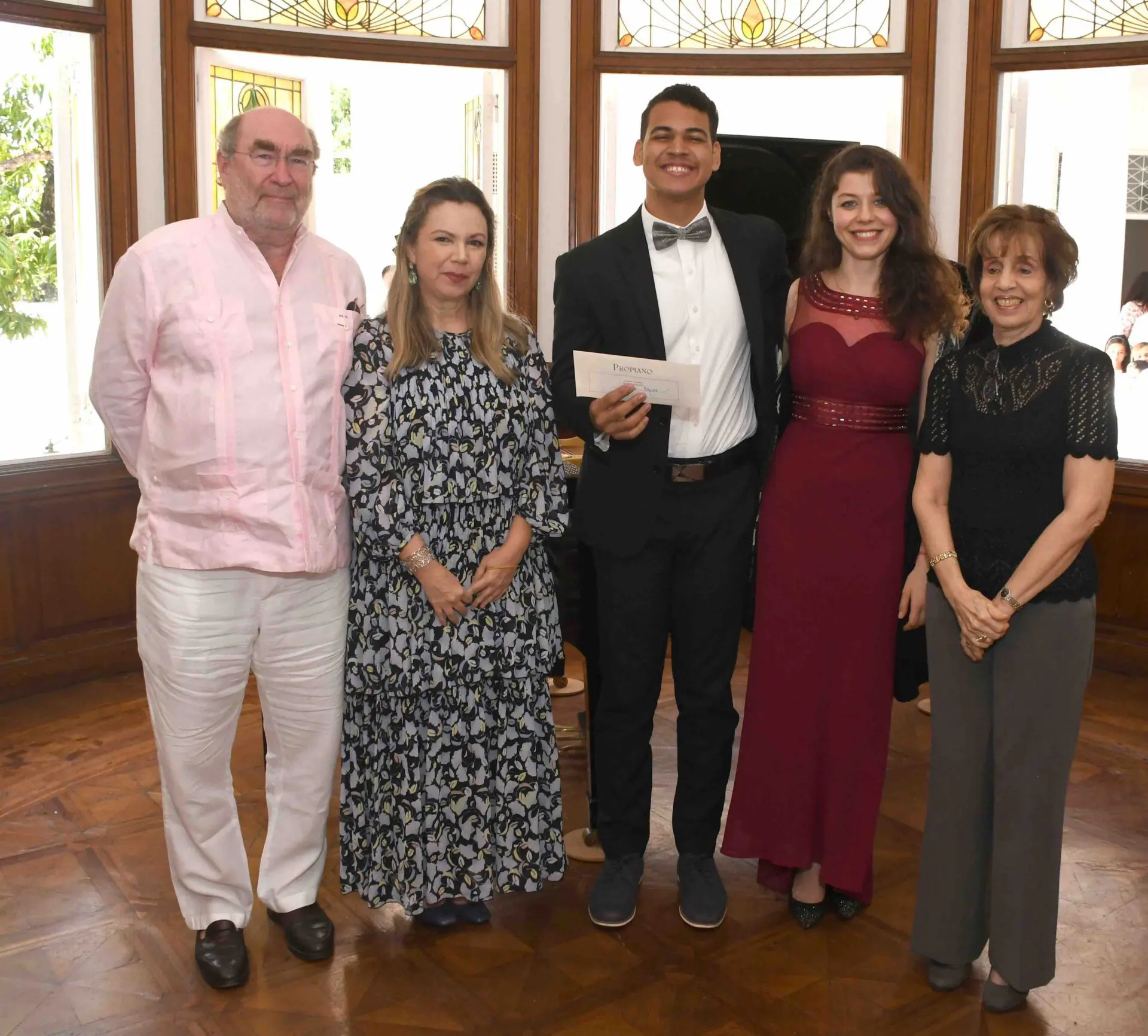 Michael Haentjes, Margarita Miranda de Mitrov, 1er lugar Lissandro Espinal de Puerto Plata.