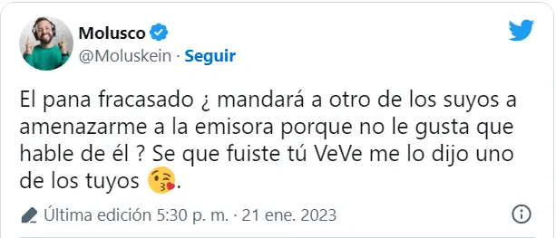 Nueva tiraera entre Don Omar y Molusco tras incidente en Bolivia