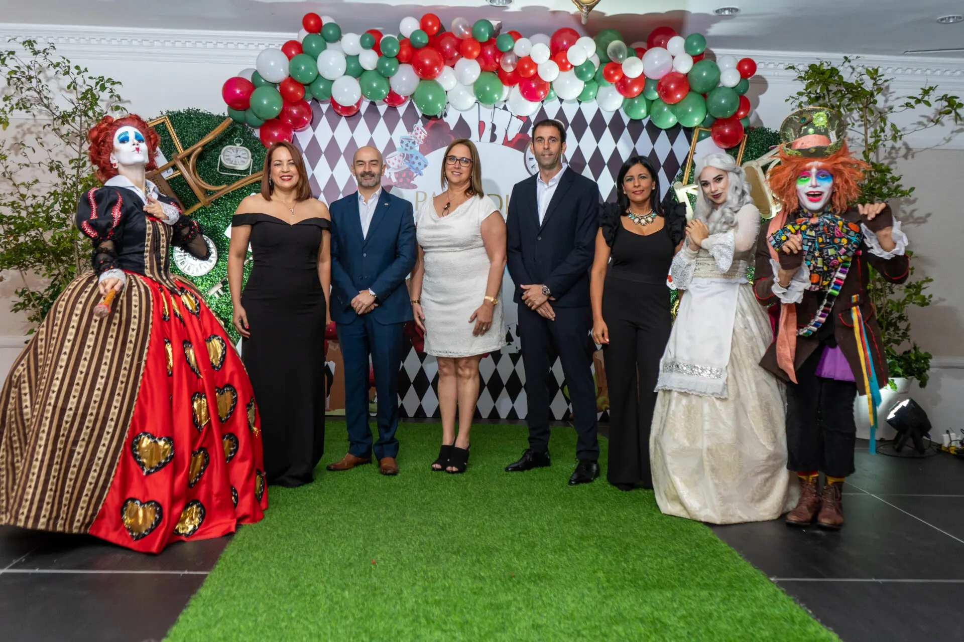 Marjorie Rijo, Leandro Tajes, Zoe Lara, Iván Galarza Prieto y Marta De Lara. FUENTE EXTERNA