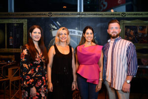 Dashiel Duran , Helena Dionisio , Franchesca Ortiz y Dominic Boon. FUENTE EXTERNA