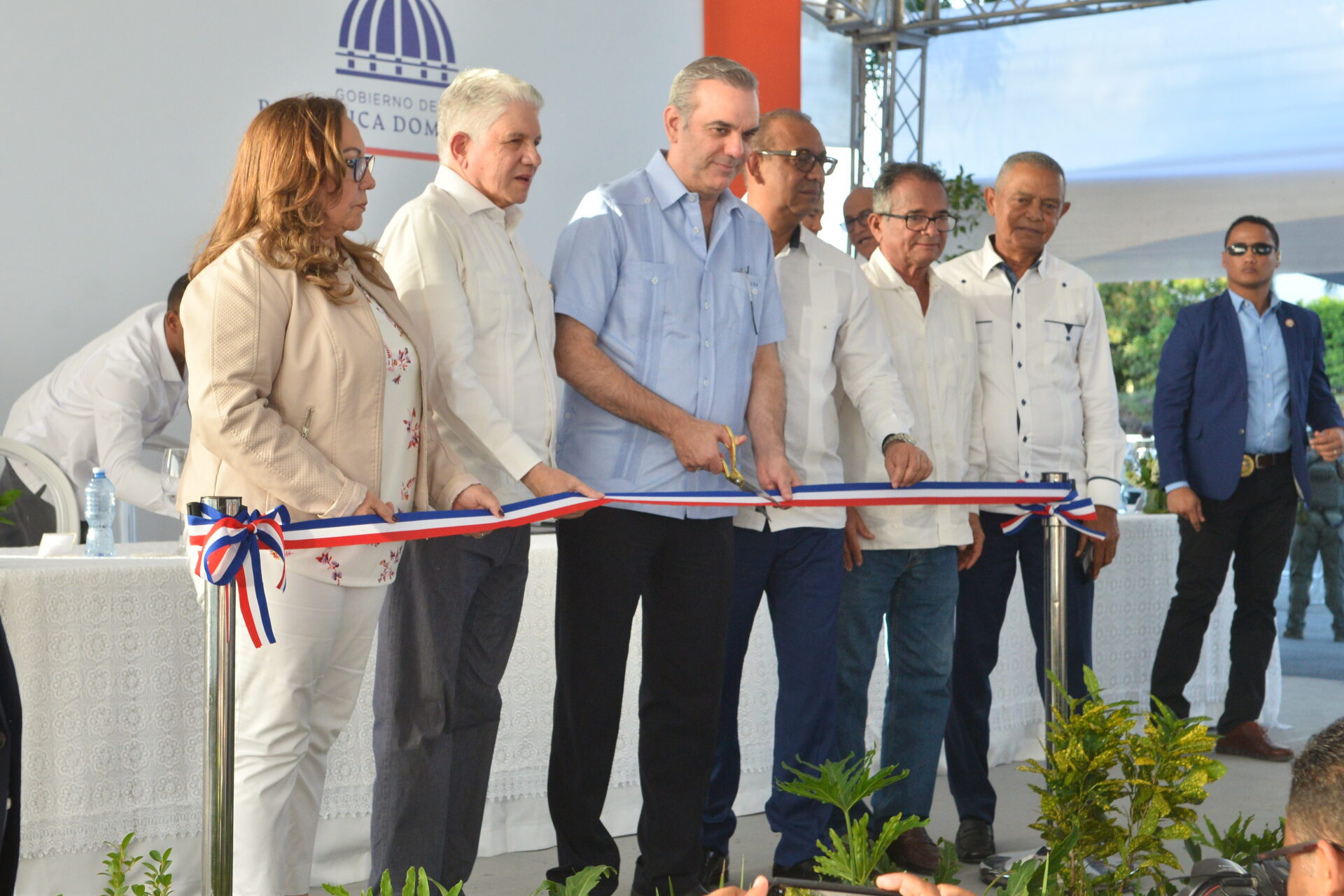 Abinader encabeza inauguración de distintas obras en Santiago