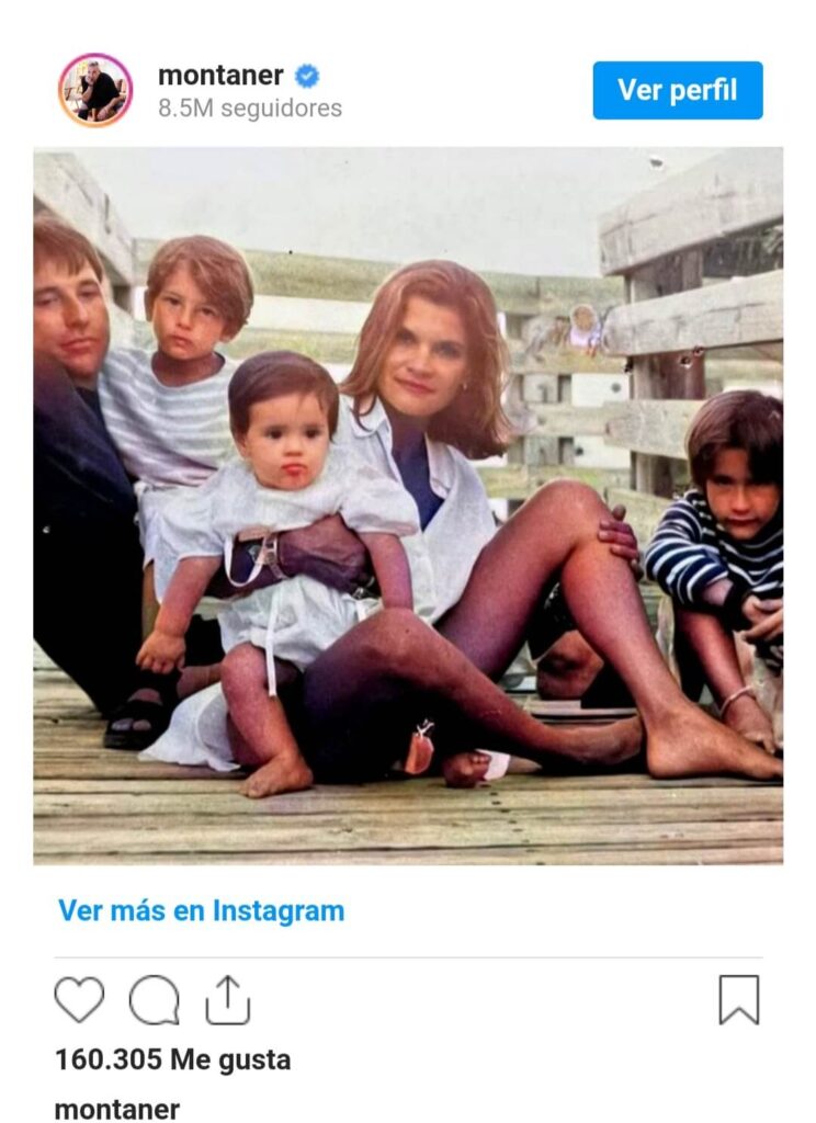 Ricardo Montaner confirmó con una foto que Índigo es idéntica a Evaluna