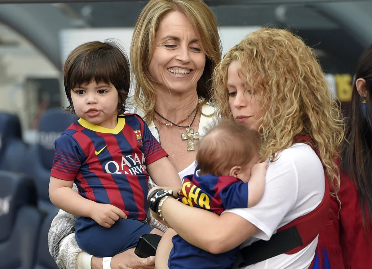 La madre de Gerard Piqué muestra su total apoyo a Shakira