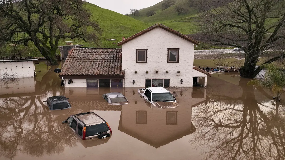 Tormenta en California. Foto: Fuente externa