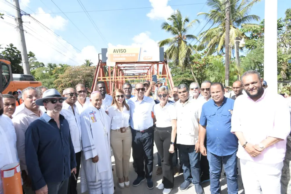 Dejan iniciados trabajos construcción puente Cangrejo en Puerto Plata