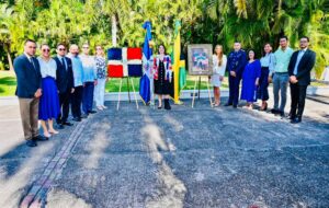Embajada dominicana en Jamaica rinde tributo a Duarte