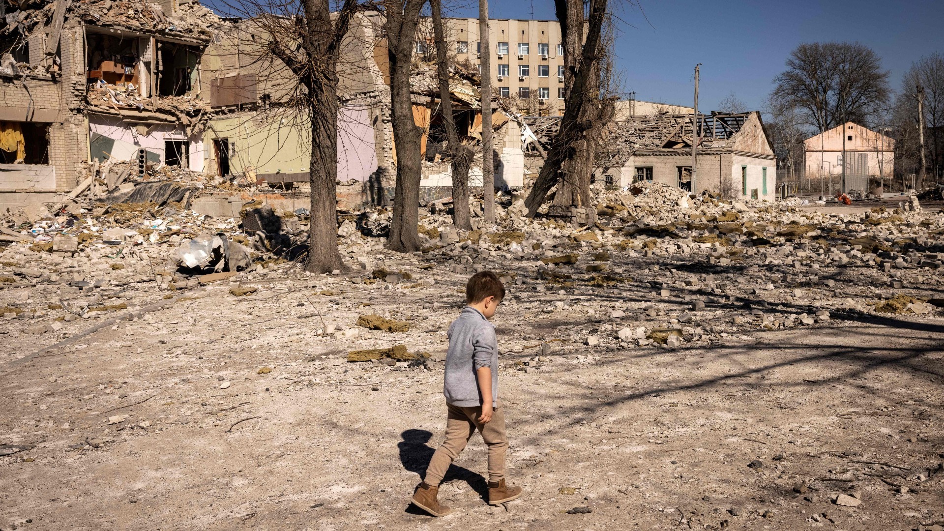 La guerra de Ucrania interrumpe la educación de 5,7 millones de niños FOTO: FUENTE EXTERNA