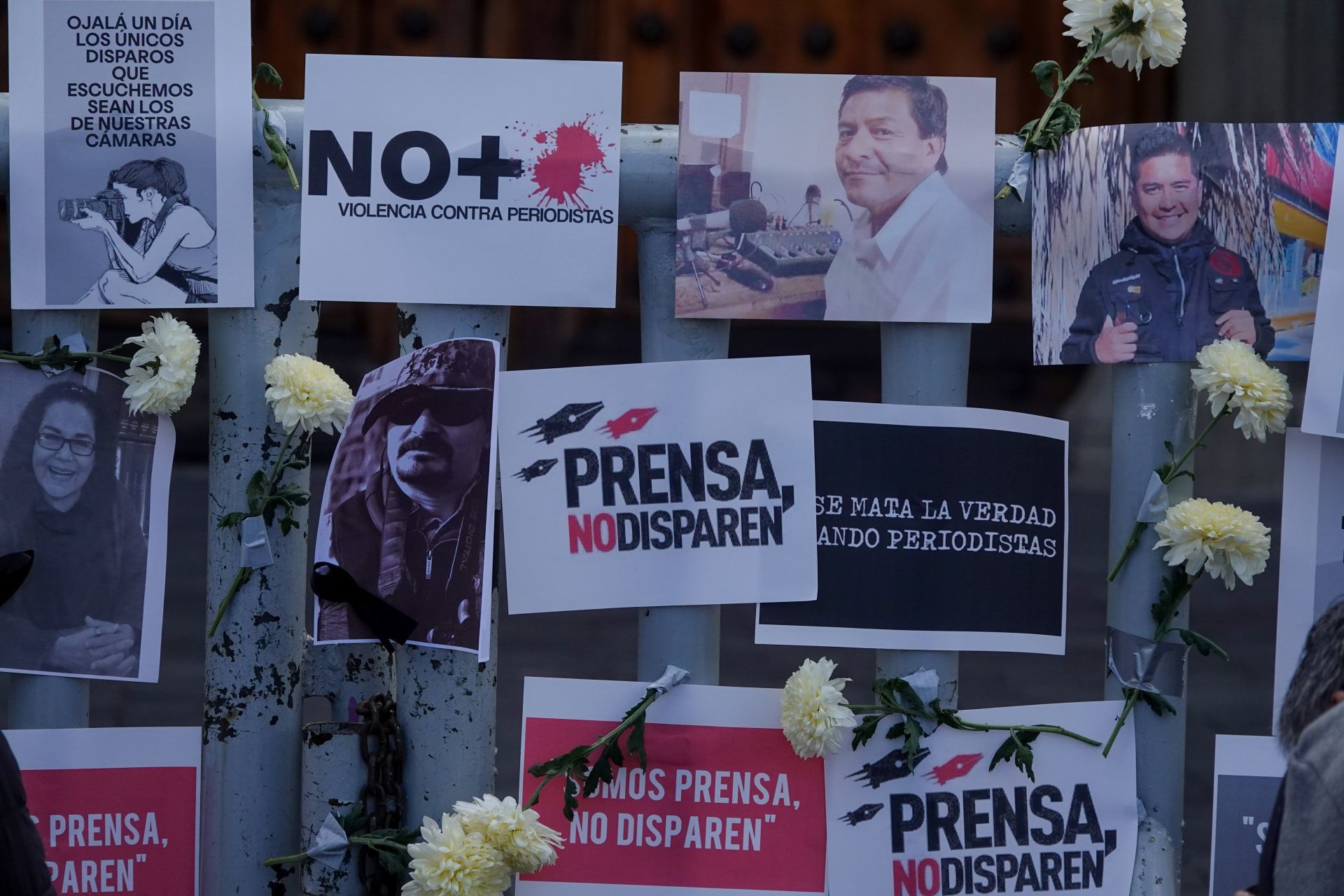 Ucrania, México y Colombia, países con más periodistas asesinados 2022