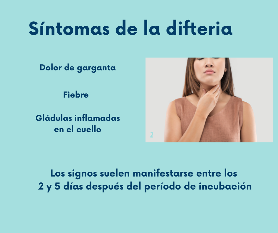 Difteria contagio causas y prevención