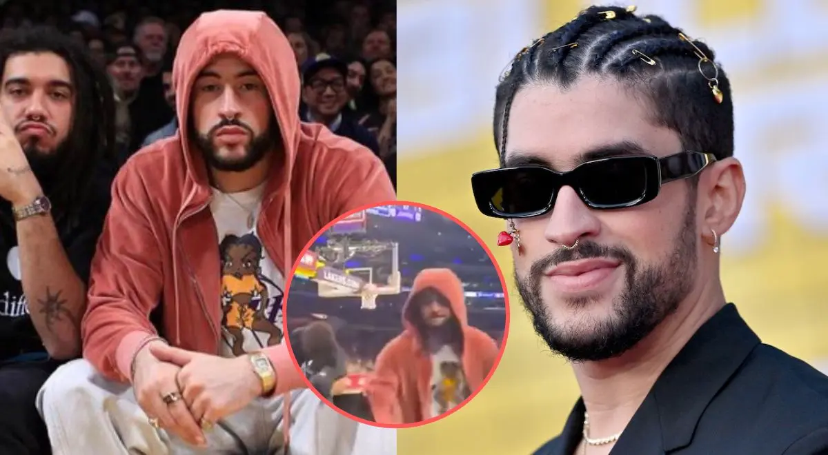 Bad Bunny intenta quitarle el teléfono a una fan otra vez