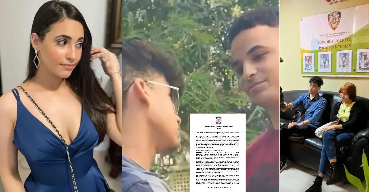 Ella es Carolin, la novia de Steven y que ahora está sancionada
