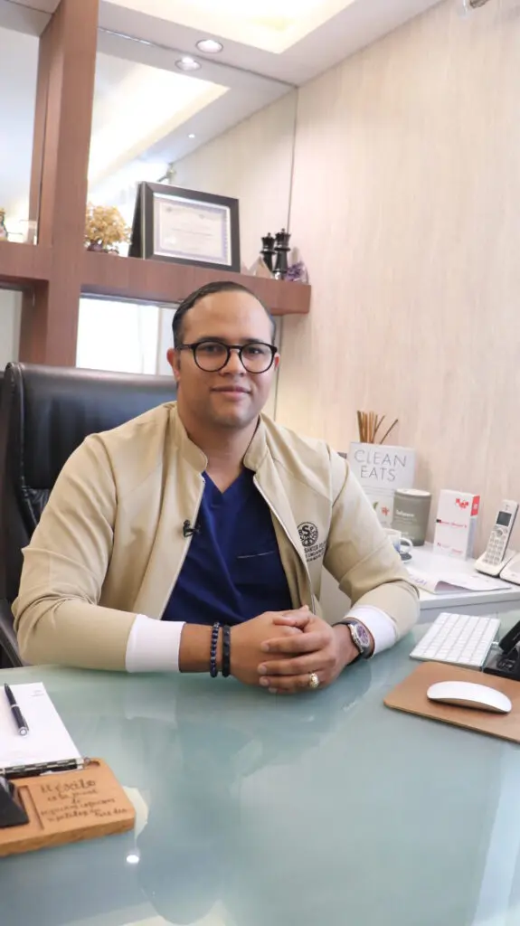 El doctor Rafael Santos Pelegrín