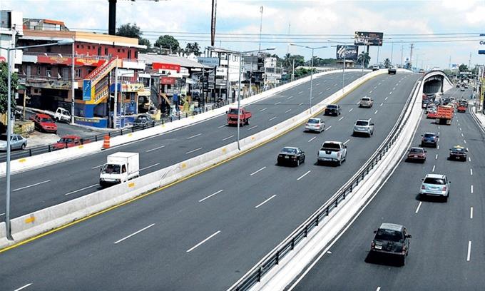MOPC cerrará tránsito vehicular en túneles y elevados por mantenimiento