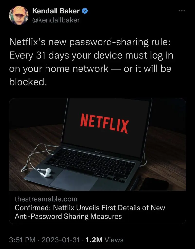 Este es el temido plan de Netflix para impedir las contraseñas compartidas
