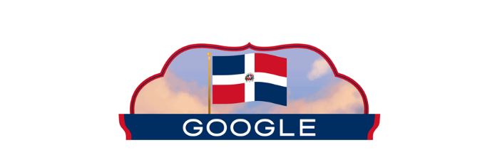 Google dedica su doodle del día a la Independencia Dominicana