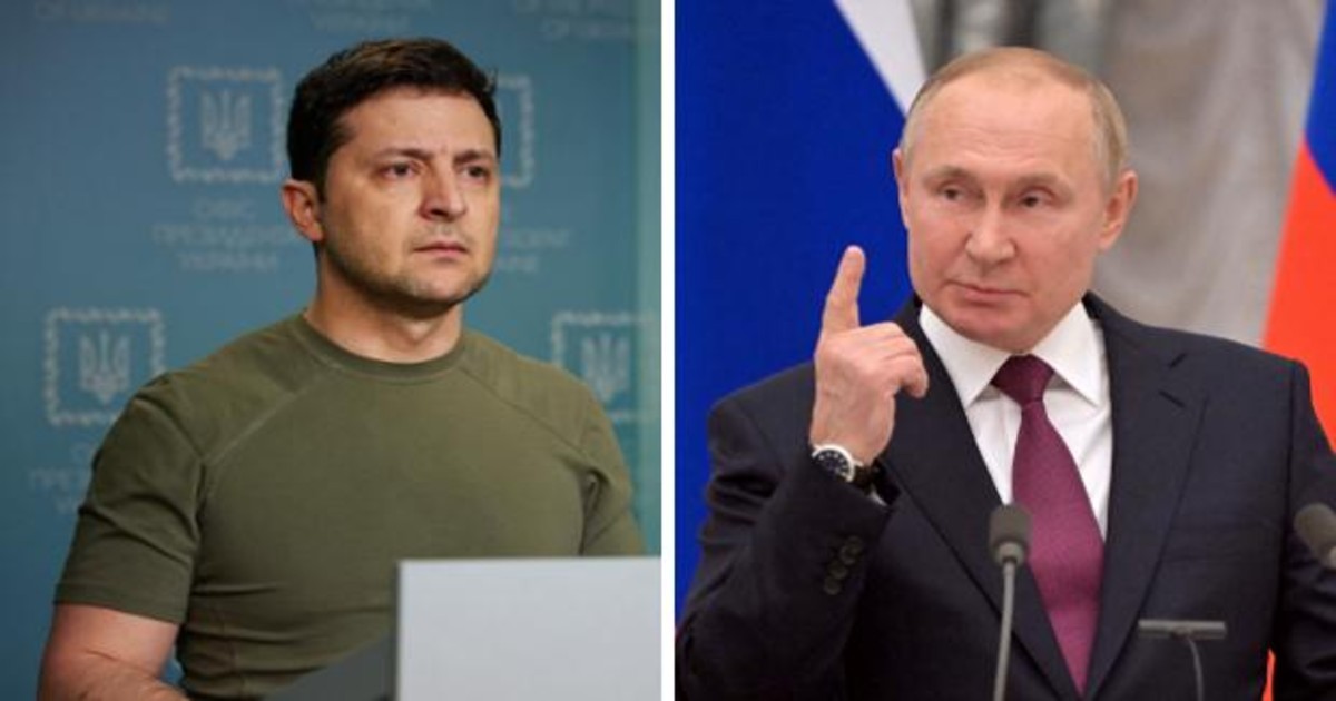 Putin y Zelenski, dos hombres y un destino FOTO: FUENTE EXTERNA