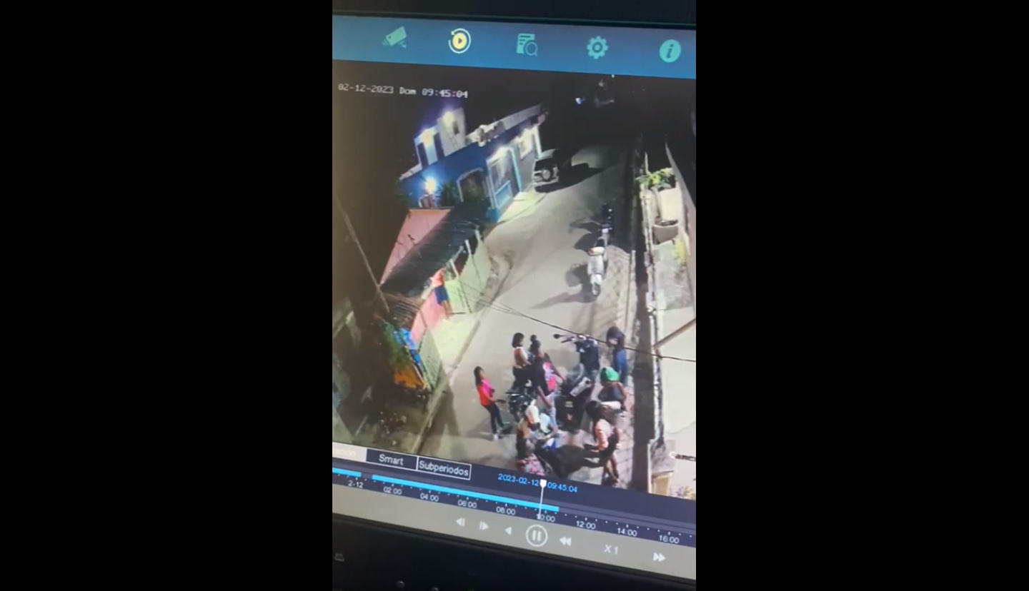 Captan video en que el padre de Miguel Sanó dispara a varias personas