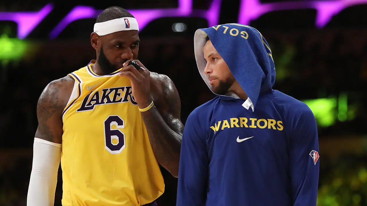 La reacción de Curry al récord de LeBron como el máximo anotador