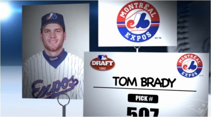 Tom Brady, el "último" jugador de los Expos de Montreal