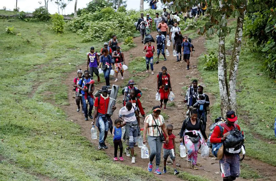 Más de 45.000 migrantes cruzaron el Darién en lo que va de año FOTO: FUENTE EXTERNA