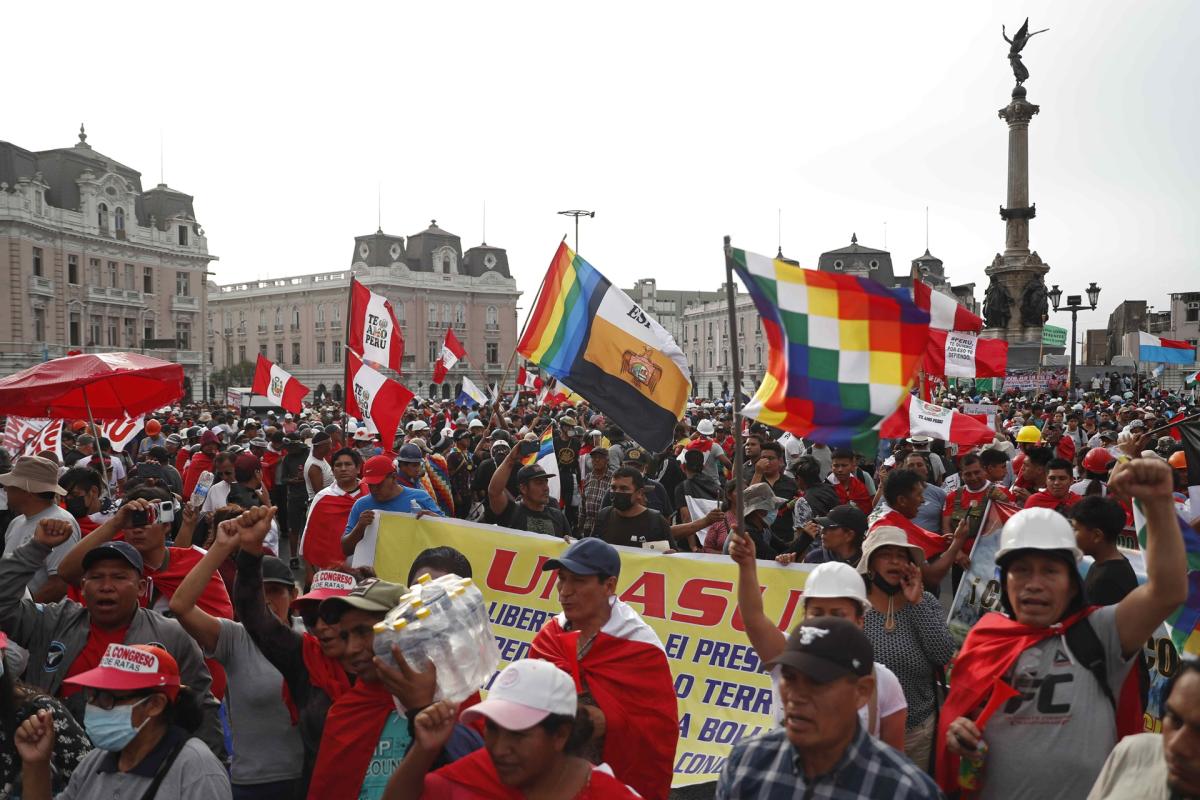 Expertos de la ONU piden "diálogo" para poner fin a la violencia en Perú FOTO: FUENTE EXTERNA