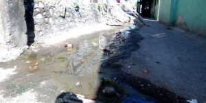 La ingesta de agua contaminada causa la enfermedad bacteriana. Félix de la Cruz