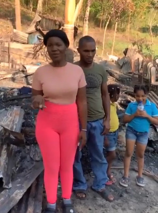 Familia clama por ayuda porque perdieron todo en un incendio.