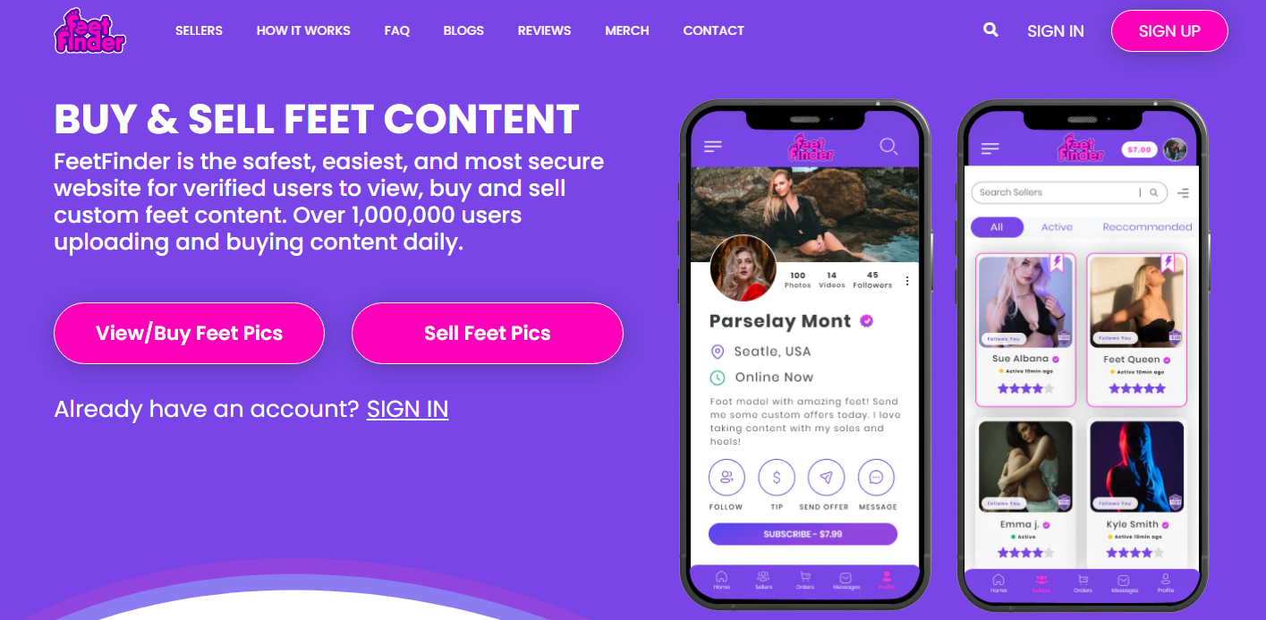 Feet Finder, el OnlyFans de los pies ¿cuánto se gana con fotos de pies?