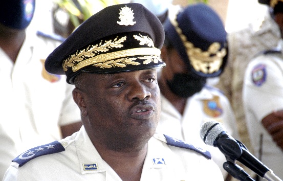 Director de la Policía de Haití, Frantz Elb