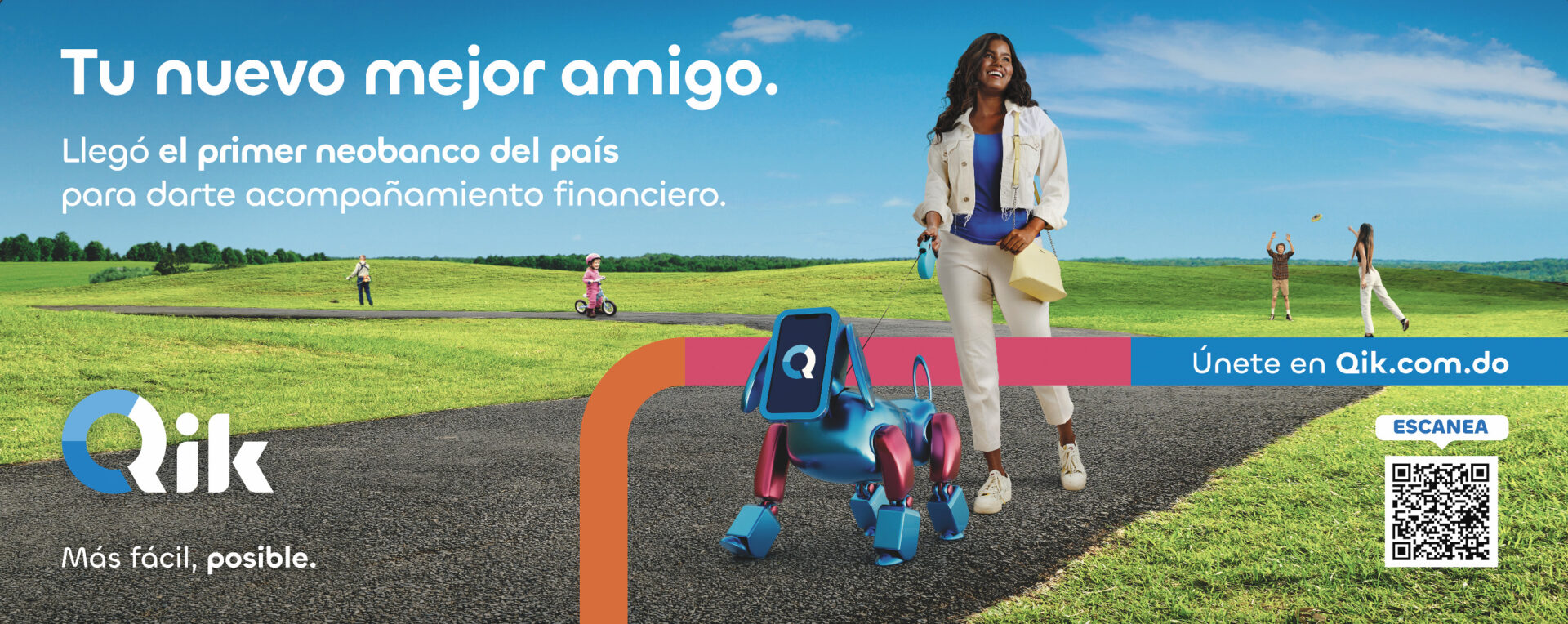 Qik Banco Digital presenta campaña “Más fácil, posible”