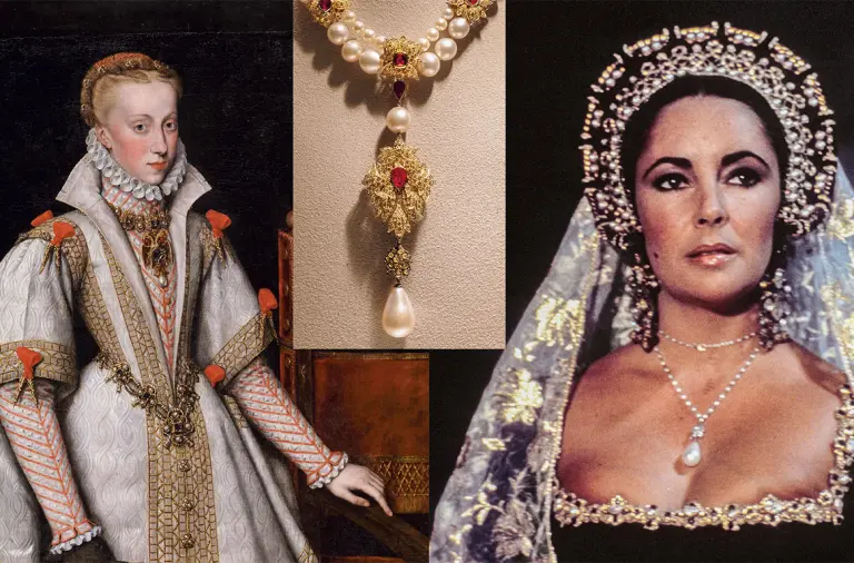 La Perla Peregrina es una de las perlas más perfectas del mundo, con un peso de 202,24 gramos (50,56 quilates) y con un valor de US$11.842.500, se estima como la joya natural más cara del mundo.