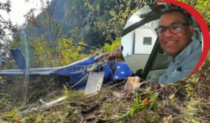 Identifican al piloto fallecido en caída de helicóptero en San Cristóbal