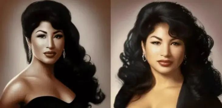 Así luciría Selena Quintanilla a los 52 años de edad según la IA